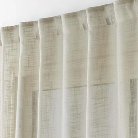 Brązowa firanka 140x240 cm Haltona – douceur d'intérieur