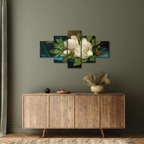 Obraz - Martin Johnson Heade, Giant Magnolias on a Blue Velvet Cloth, reprodukcje (125x70 cm)