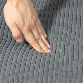 HOMCOM Sofa 2-osobowa, Drewno, Aksamitny poliester, Pianka, 117 x 56,5 x 77 cm, Szara