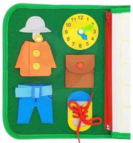 Woopie  edukacyjna książeczka walizka montessori -  edycja świąteczna