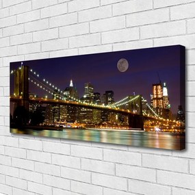 Obraz na płótnie Perspektywa Nowoczesnego Mostu