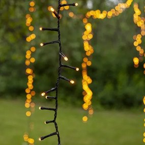 Klimatyczne lampki LED choinkowe w ciepłym kolorze