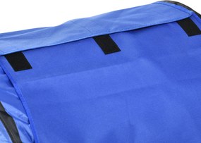 PawHut Zestaw Agility dla Psów, Tor Przeszkód dla Psów, 1 Obwód Skokowy, 2 Tunele, 2 Przeszkody, 321 cm x 63 cm x 93 cm, Niebieski + Czerwony + Biały