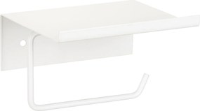 Metalowy uchwyt na papier z półeczką DESULO