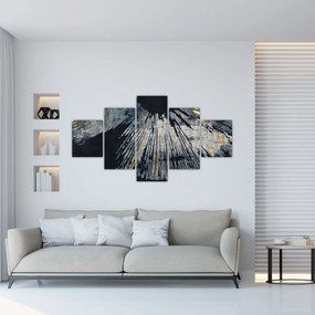 Obraz - Abstrakcja (125x70 cm)