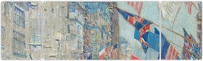 Obraz - Childe Hassam, Allies day, reprodukcje (170x50 cm)