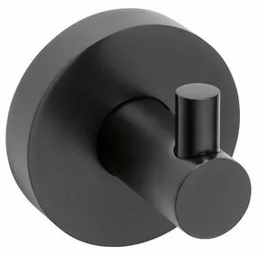 SAPHO XB200 X-Round Black wieszak,  czarny