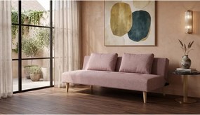 Różowa rozkładana sofa 180 cm Matylda – Bonami Essentials