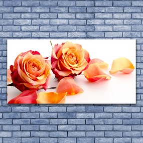 Obraz canvas Aksamitne Róże w Ogrodzie