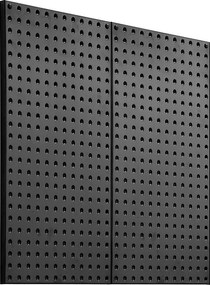 Perforowane Panele Metalowe SucceBuy, 2 Panele, 609,6 x 304,8 mm, do Narzędzi Warsztatowych