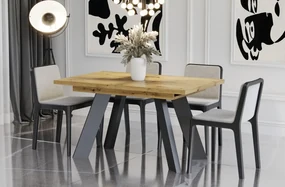 Stół rozkładany COMO 130(210)x80 dąb artisan ENDO