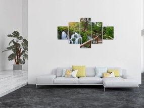 Obraz - Jeziora Plitwickie (125x70 cm)