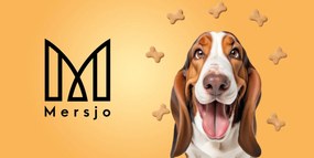 MERSJO kość do żucia z łososiem dla psa 13,5 cm – zdrowa skóra i sierść