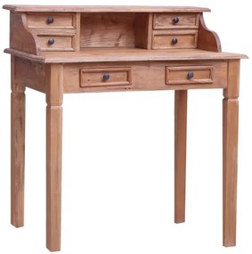 Brązowy sekretarzyk z szufladami - Iros