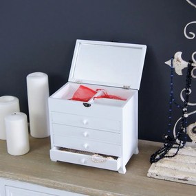 Komódka , szkatułka na kosmetyki i bizuterie.