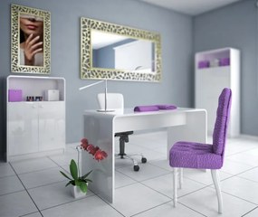 Biurko Manicure Hubertus White&amp;White do gabinetów kosmetycznych