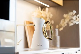 Termos w biało-złotym kolorze 1 l Alessia – Vialli Design