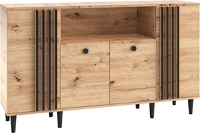 Komoda ARTIANO 160 cm do Salonu Sypialni Dąb artisan