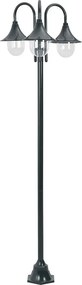 Zielona wysoka lampa ogrodowa zewnętrzna - 3S A466 A7-R97
