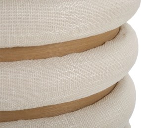 Ozdobna pufa okrągła DAMASCO, Ø 40 cm