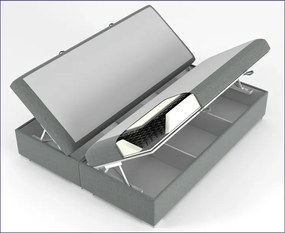 Łóżko boxspring podwójne Reid 180x200 - 32 kolory