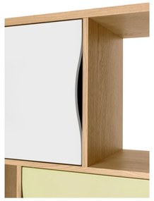 Zielony regał Woodman Avon Narrow Olive