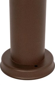 Latarnia zewnętrzna rdzawo-brązowa z opalem 80 cm IP44 - Rox