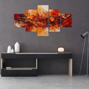 Obraz - Abstrakcja (125x70 cm)