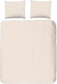 Beżowa bawełniana pościel dwuosobowa Good Morning, 220x240 cm