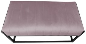 Ławka KAYA LOFT MG55 pufa podnóżek metal