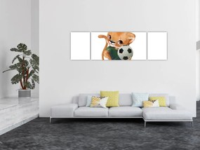 Obraz - Zwierzątko akwarelowe N⁰4 (170x50 cm)