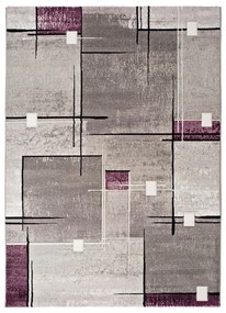 Szaro-fioletowy dywan Universal Detroit, 200x290 cm
