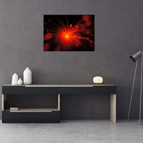 Obraz błyszczącej abstrakcji (70x50 cm)