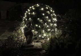 Świetlna kurtyna z LED diodami - 3x3m, 128 LED, zimna biel