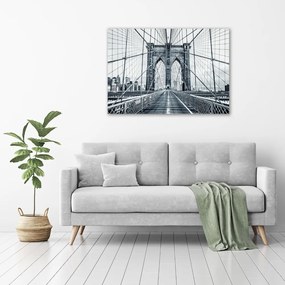Foto obraz szklany Most Brookliński