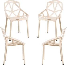 Zestaw 4 Krzese Omega