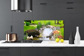 Szkło nad Blatem Ogród nad Brzegiem Jeziora