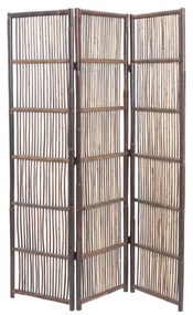 Brązowy rattanowy parawan Hermien – Light &amp; Living