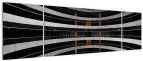 Abstrakcyjny obraz - budynek (170x50 cm)