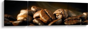 Obraz - Ziarna kawy (170x50 cm)