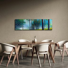 Obraz - Obraz olejny przedstawiający krajobraz (170x50 cm)