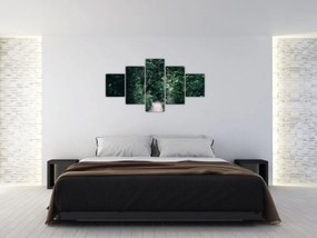 Obraz - Ścieżka przez las (125x70 cm)