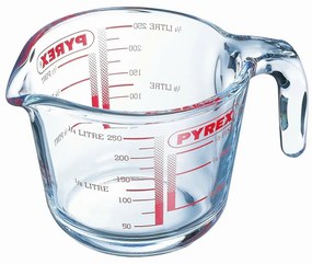 Pyrex Szklana miarka 0,25 l, 9 x 8 cm, 250 ml