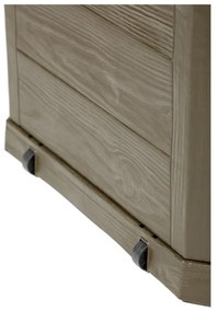 Brązowa skrzynia ogrodowa Woodys – Toomax