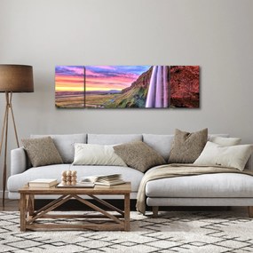 Obraz - Wodospad Seljalandsfoss (170x50 cm)