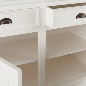 Komoda Brighton 3 szuflady + 3 drzwi white