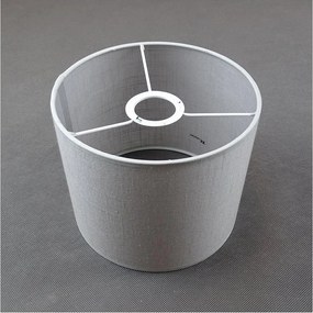 Klosz zamienny uniwersalny ROLS E27 17x20 cm szary