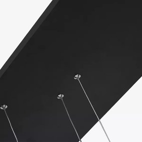 Designerska lampa wisząca Ledowe Okręgi No.8 In 90 cm