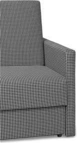 Sofa rozkładana Amerykanka Jolka 155 - wzór w pepitkę Kenia 700