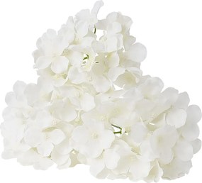 Sztuczna Hortensja SucceBuy Sztuczne Kwiaty 250 mm, Bukiety Sztucznych Kwiatów Realistyczny Wygląd z Główką 152,4 mm, Zestaw 205 Sztuk, Białe